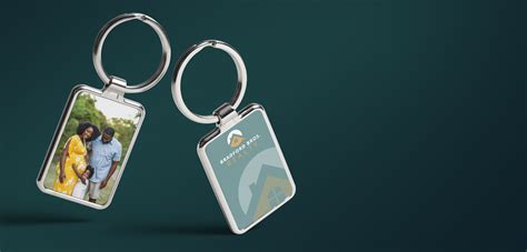 vistaprint logo keychain